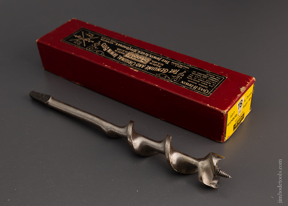 1 1/4 Inch IRWIN Auger Bit Mint in Box - 106844