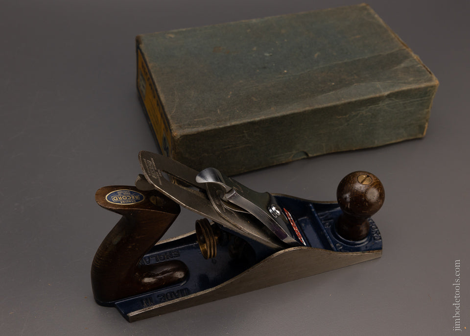 RECORD No. 04 Smooth Plane Near Mint in Box - 106873