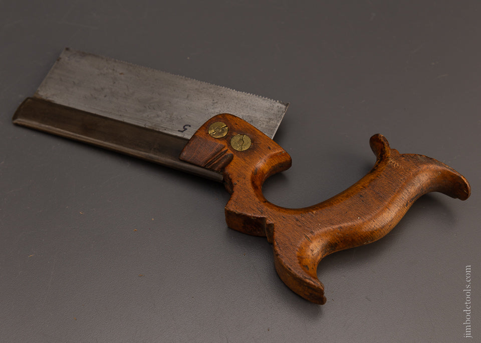 Rare 6 Inch Dovetail Saw by WHEELER MADDEN & CLEMSON - 106904