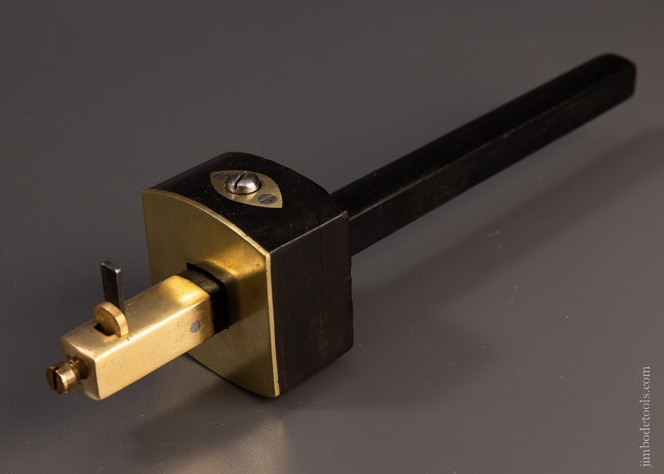 Extra Large MATHIESON Ebony Slitting Gauge - 106913
