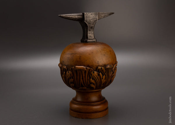 Stunning Jumbo Jeweler’s Anvil on Carved Base - 106920