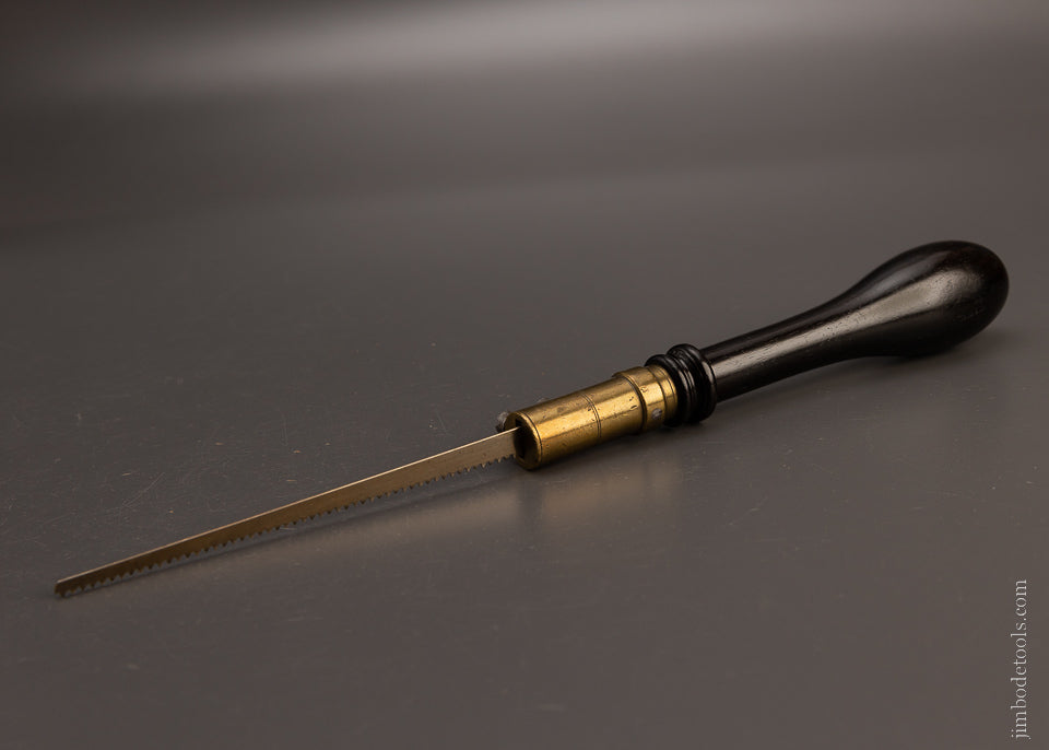 Beautiful Ebony English Pad Saw - 106928