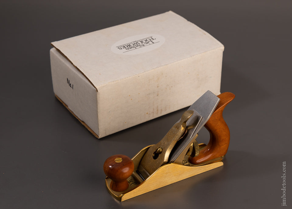 LIE NIELSEN Bronze No. 1 Smooth Plane Mint in Box DISCONTINUED at Lie Nielsen - 106938