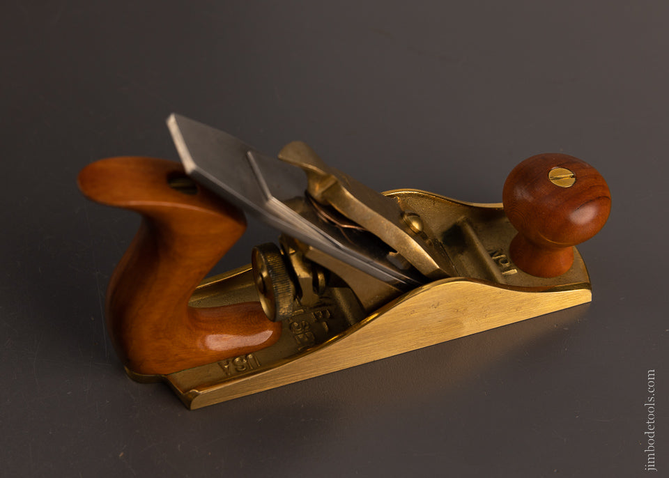 LIE NIELSEN Bronze No. 1 Smooth Plane Mint in Box DISCONTINUED at Lie Nielsen - 106938