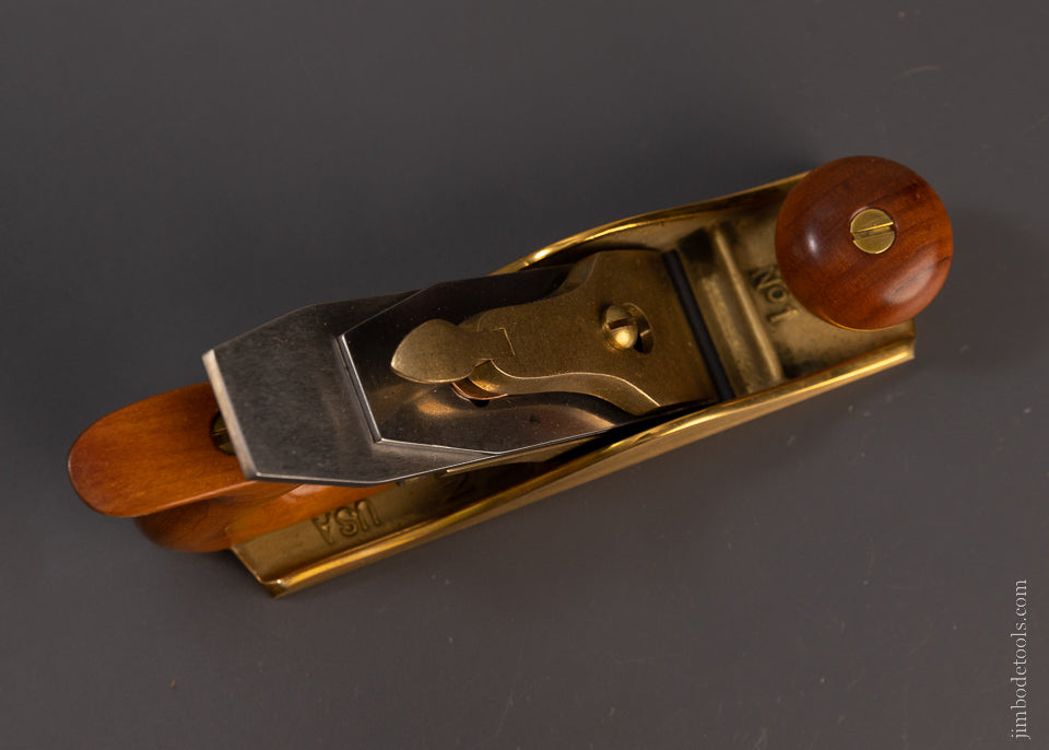 LIE NIELSEN Bronze No. 1 Smooth Plane Mint in Box DISCONTINUED at Lie Nielsen - 106938