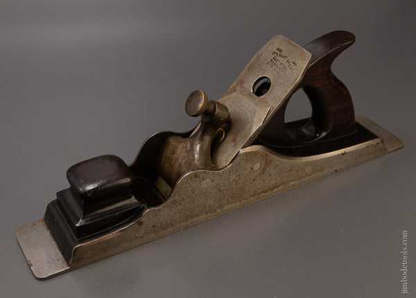 Awesome 15 1/2 Inch SPIERS Jointer Plane Dovetailed Steel Rosewood Infill - 106942