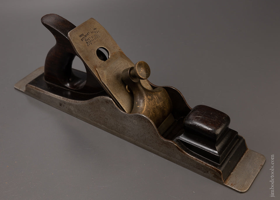 Awesome 15 1/2 Inch SPIERS Jointer Plane Dovetailed Steel Rosewood Infill - 106942
