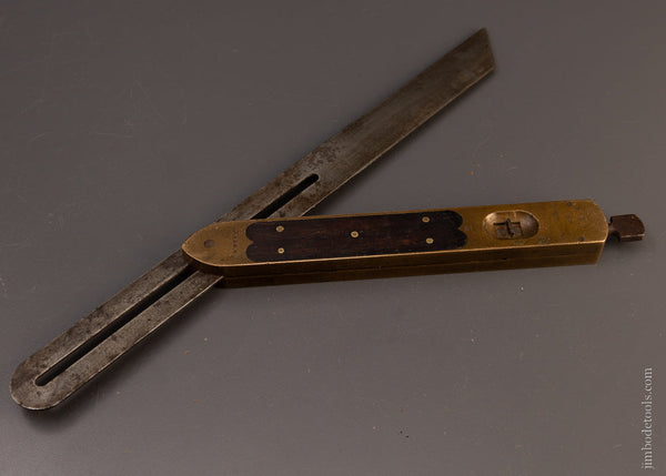 Rare 15 Inch ROBINSON PATENT ST. JOHNSBURY Bevel with 90 Degree Locking Switch - 106957