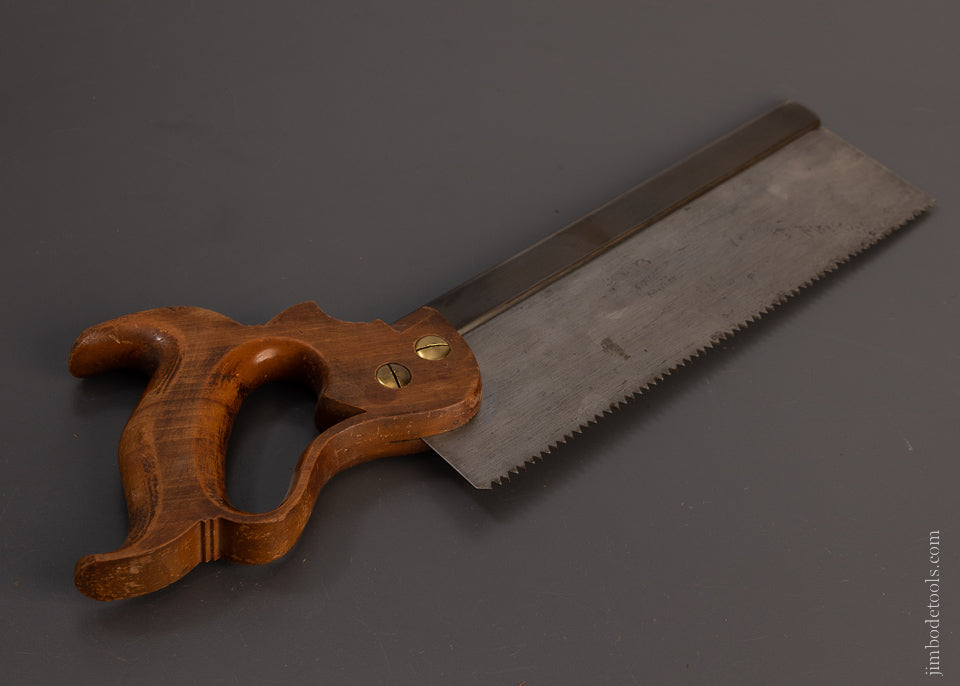 DISSTON No. 77 “FOR MECHANICS NOT BOTCHERS” Back Saw - 106960