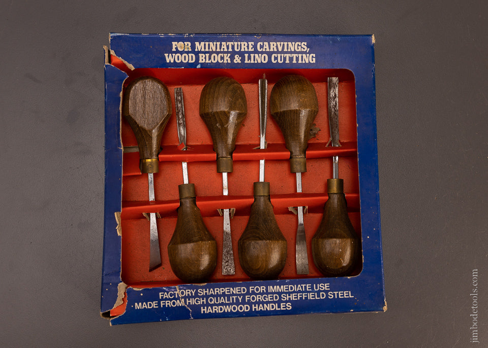 HENRY TAYLOR Carving Set in Box - 106973