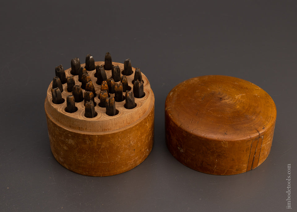 Complete 3/16 Inch Letter Stamp Set - 106981