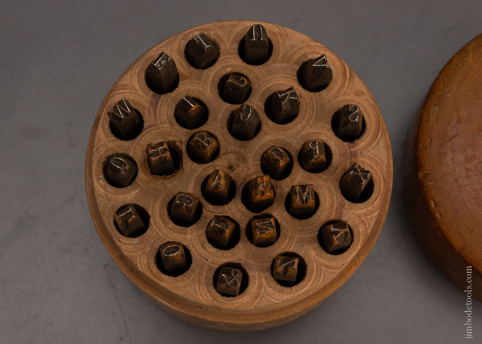 Complete 3/16 Inch Letter Stamp Set - 106981