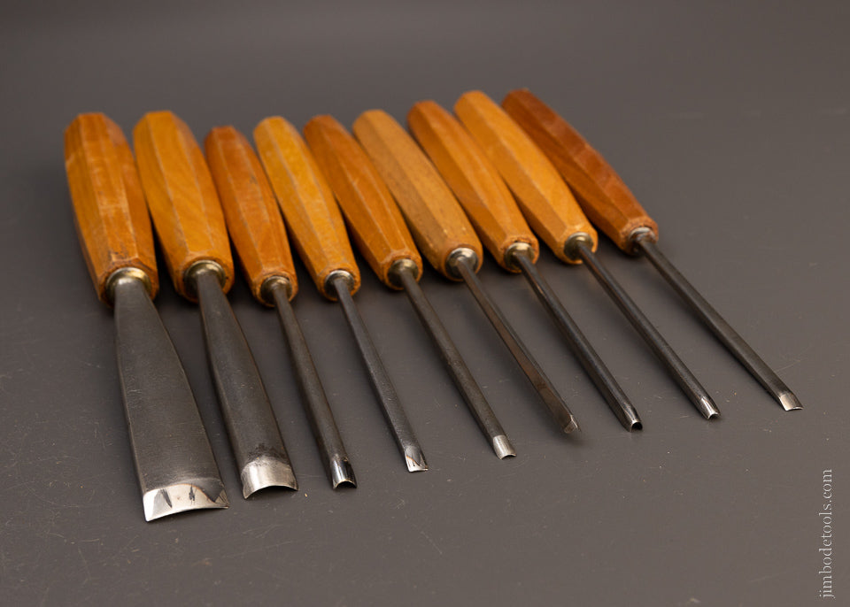 Mint Set of 9 PFEIL SWISS MADE Carving Chisels Gouges - 107011 – Jim ...