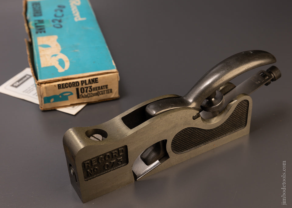RECORD No. 073 Rebate Plane Mint in Original Box - 107020
