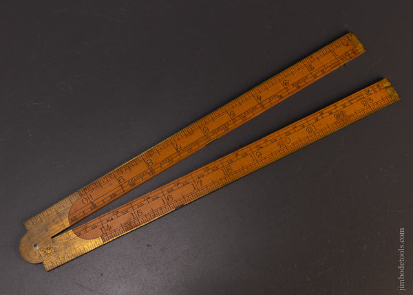 Mint Extra Thin RABONE 2 Foot Boxwood Rule - 107033