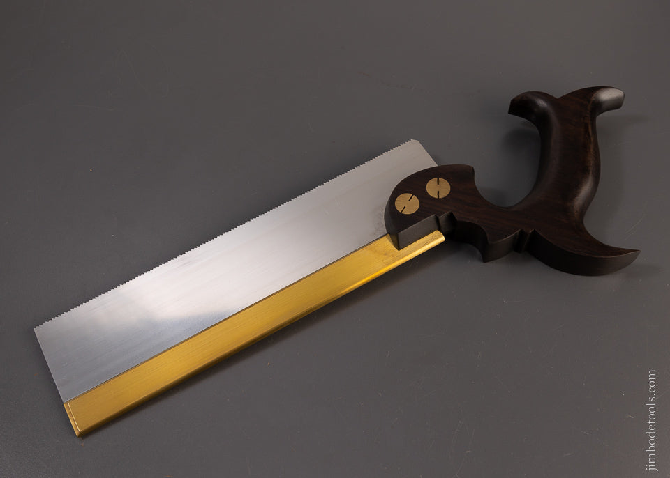 Dead Mint in Box WENZLOFF & SONS 9 Inch Dovetail Saw with Ebony Handle - 107037