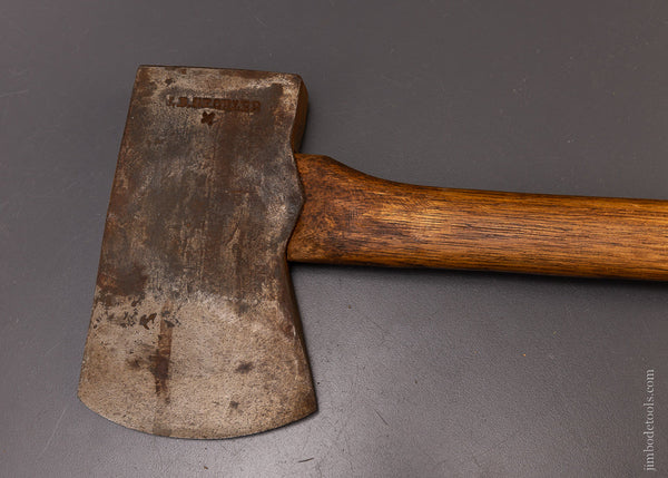J.B. STOHLER Felling Axe JOHN BEMESDORFER STOHLER 1866-19 Excellent  - 107048