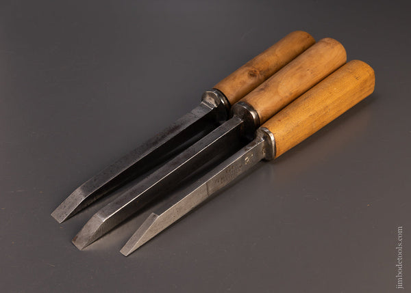 3 Good Pig Sticker Mortise Chisels - 107050