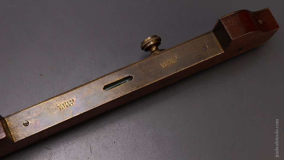 Near Mint NESTER’S PATENT Marking Gauge - 107052