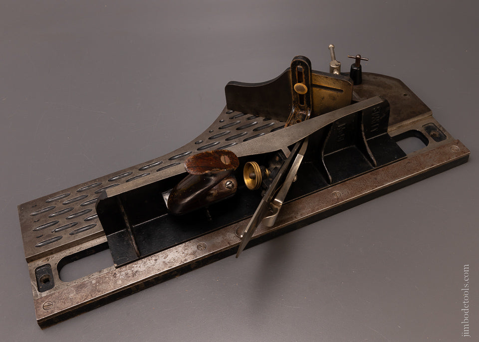 100% Complete & Perfect STANLEY No. 51/52 Shoot Board Chute Board & Plane - 107059