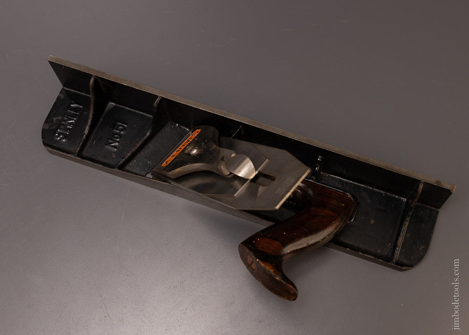 100% Complete & Perfect STANLEY No. 51/52 Shoot Board Chute Board & Plane - 107059