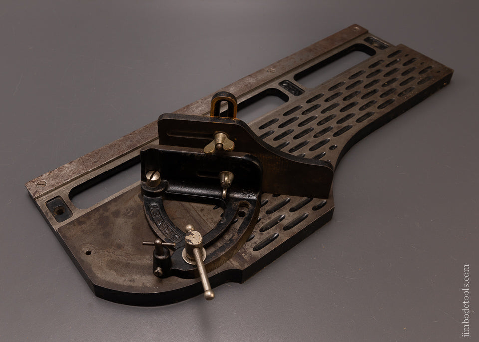 100% Complete & Perfect STANLEY No. 51/52 Shoot Board Chute Board & Plane - 107059