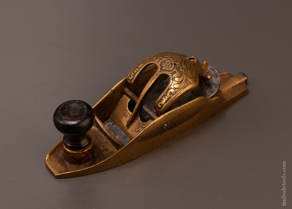 Stunning Brass STANLEY No. 110 Shoe Buckle Block Plane - 107103