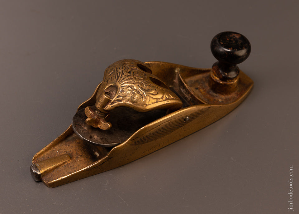 Stunning Brass STANLEY No. 110 Shoe Buckle Block Plane - 107103