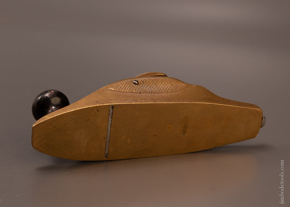 Stunning Brass STANLEY No. 110 Shoe Buckle Block Plane - 107103