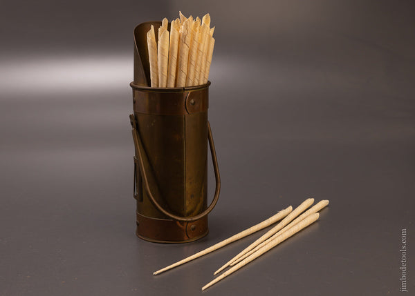 Brass Fireplace Spill Holder - 107132