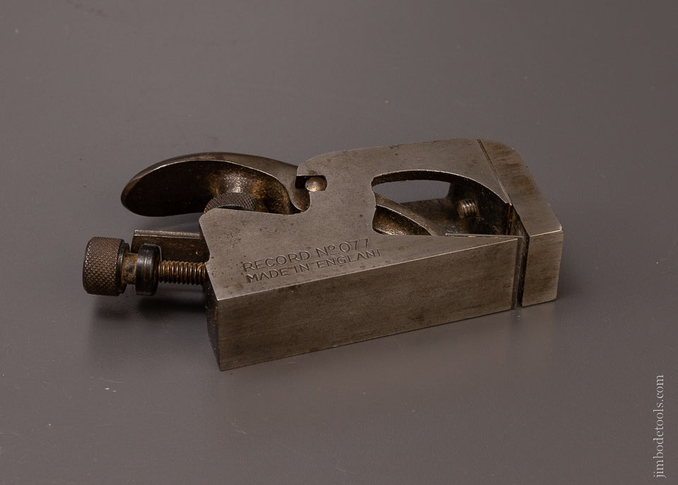 RECORD No. 077 Bullnose Rabbet Plane - 107137
