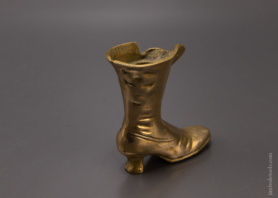 Heavy Brass Fireplace Spill Holder - 107143