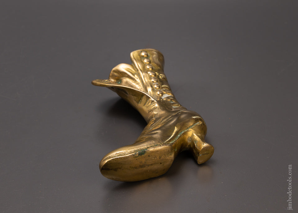 Heavy Brass Fireplace Spill Holder - 107143