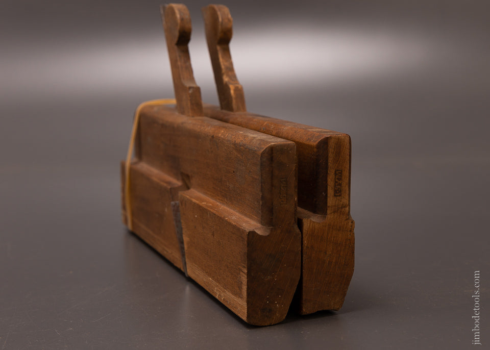 Pair of 18th Century No. 12 Hollow & Round Moulding Planes I. SYM - 107152