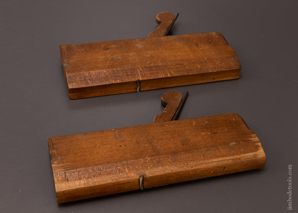 Pair of 18th Century No. 12 Hollow & Round Moulding Planes I. SYM - 107152