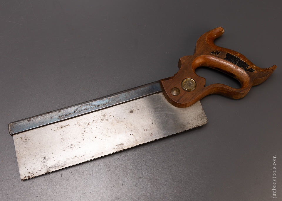 Near Mint New Old Stock DISSTON No. 4 Carcass Saw 10 Inch - 107184