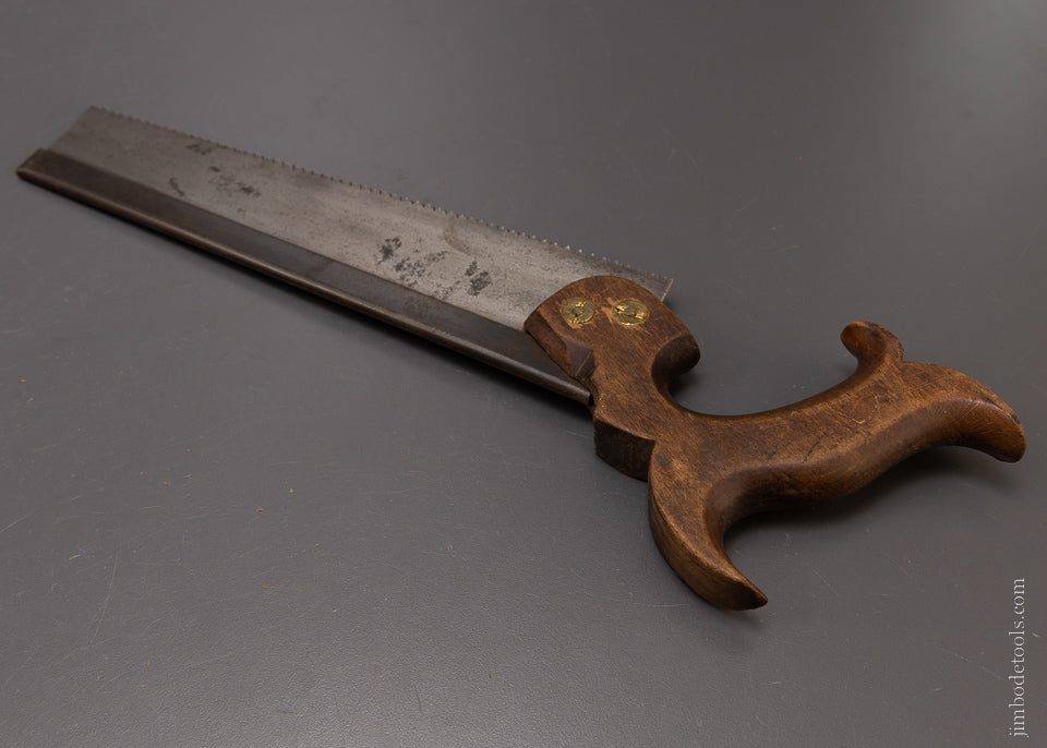 Rare J. SAYRE German Steel 10 Inch Back Saw - 107190