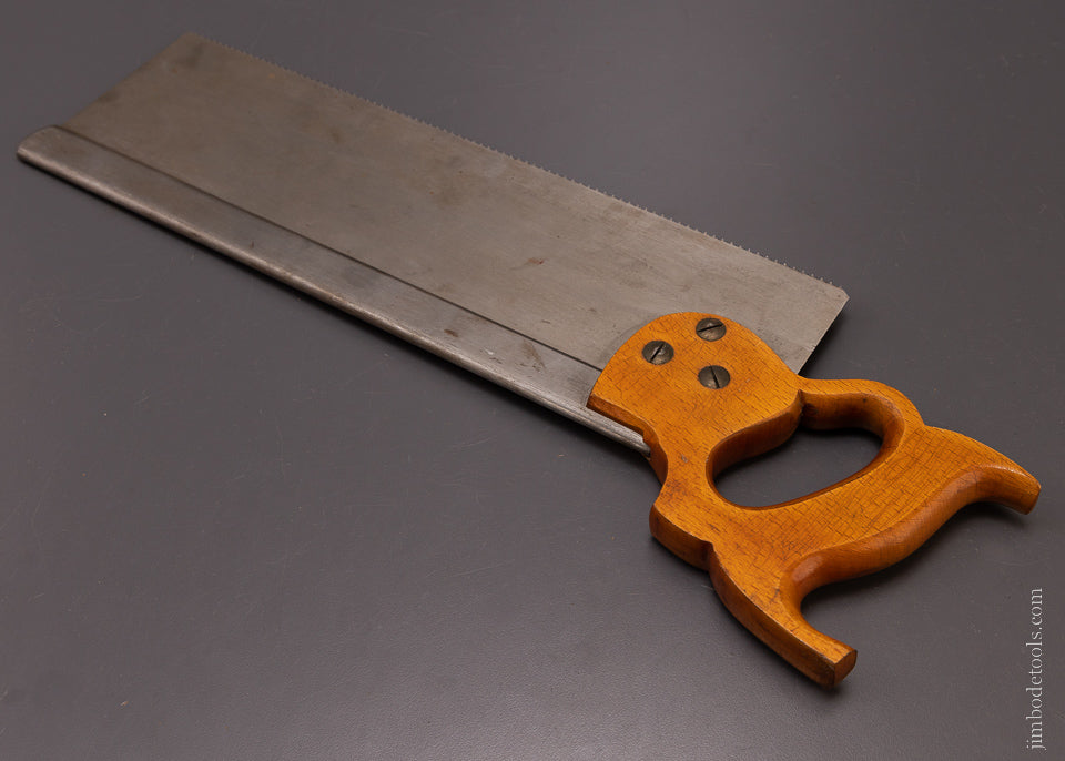 New Old Stock DISSTON No. 4 Back Saw 16 Inch - 107221