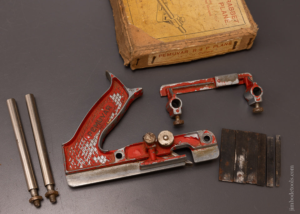 PEMUVAR All Metal and Plow Plane in Original Box - 107266