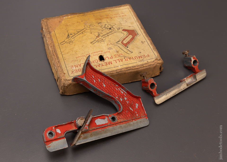 PEMUVAR All Metal and Plow Plane in Original Box - 107266