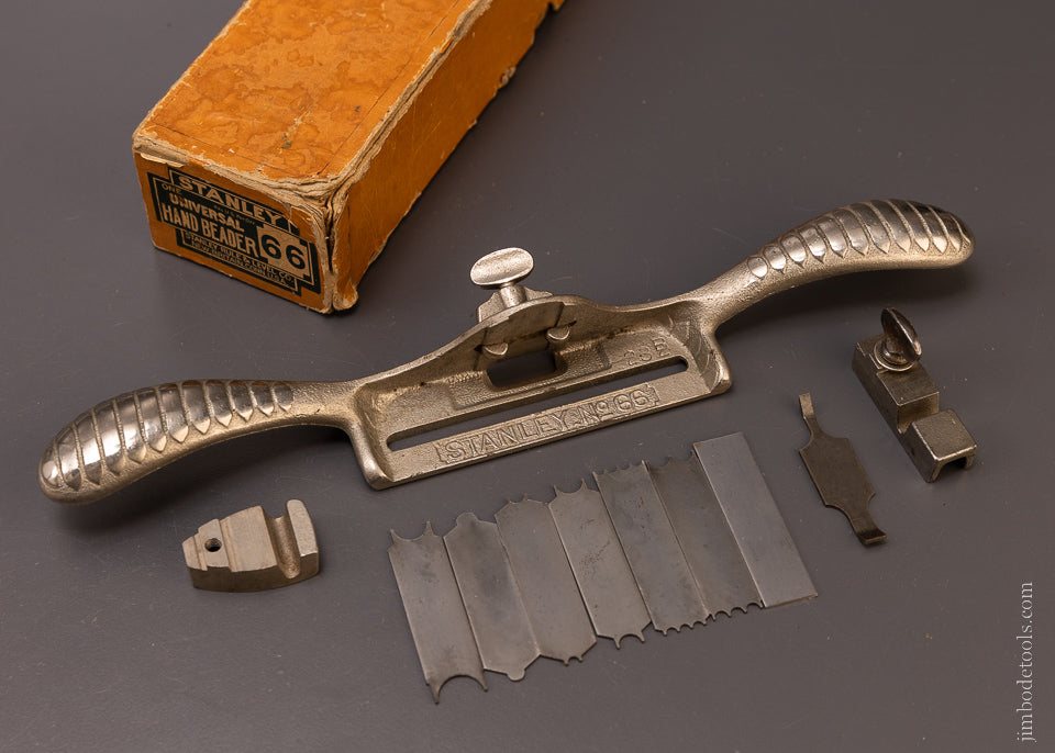 STANLEY No. 66 Universal Hand Beader MINT in Original Box - 107270