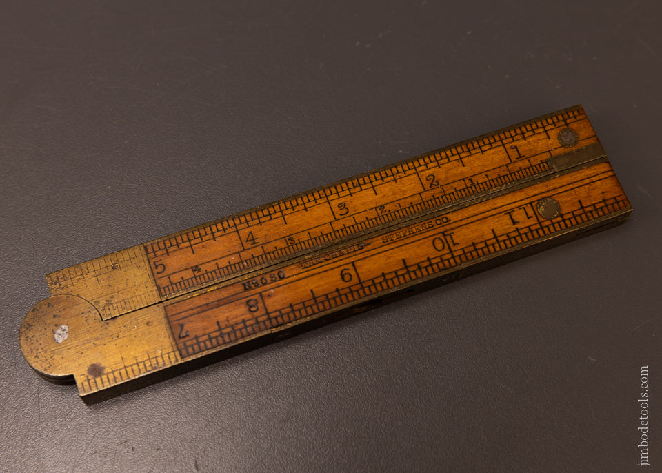 Crisp, Fine CHAPIN STEPHENS CO. No. 036 Combination Rule, Level & Clinometer - 107283