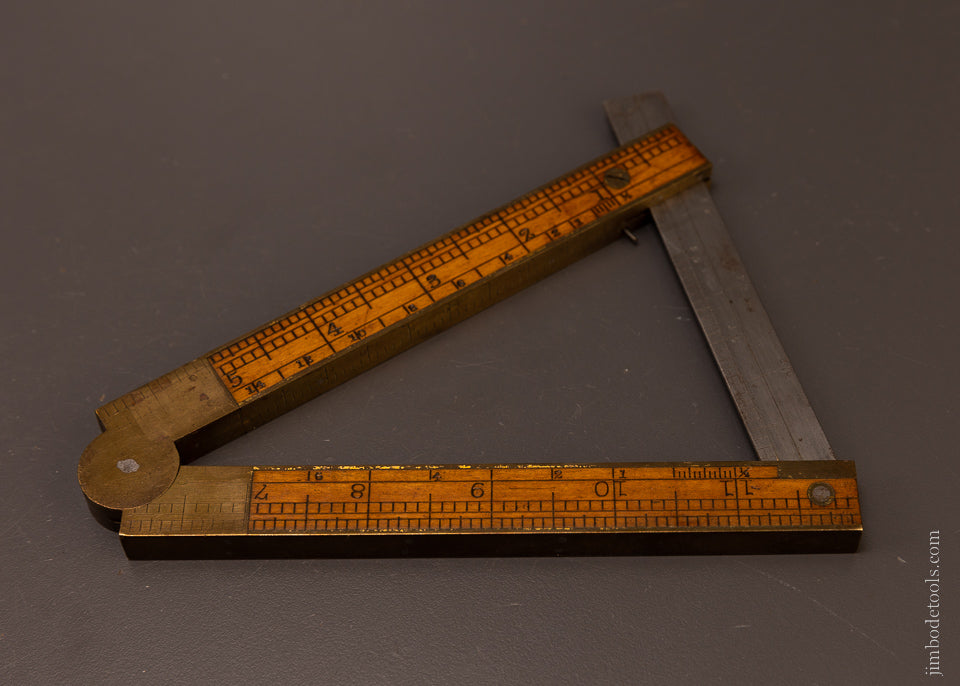 Crisp, Fine CHAPIN STEPHENS CO. No. 036 Combination Rule, Level & Clinometer - 107283
