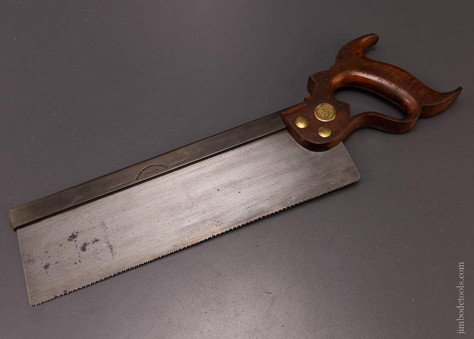 Fine Early DISSTON 12 Inch Carcass Saw - 107284