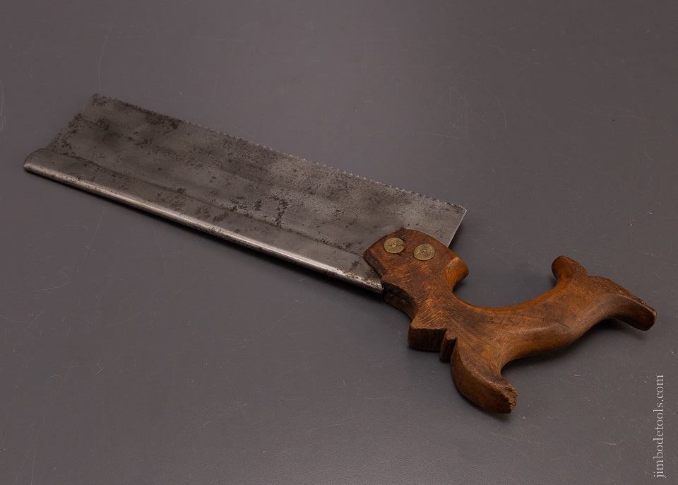 Rare “B. ATTISON & CO.” Ca. 1875 Back Saw - 107293