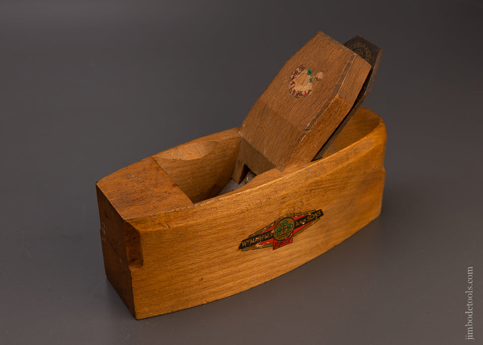 Near Mint 7 3/4 Inch Beech Coffin Smooth Plane by MARPLES - 107295