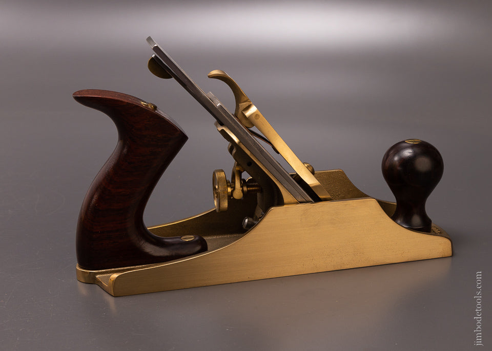 LIE NIELSEN 25th Anniversary LIMITED EDITION No. 4 1/2 Plane with 50° Frog & Cocobolo Handles in Box - 107305