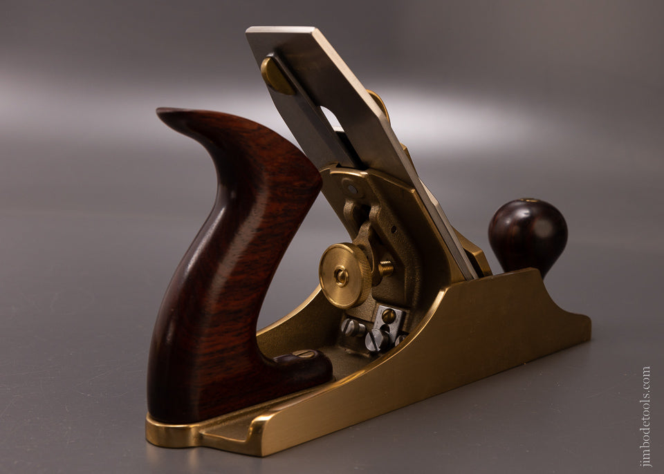 LIE NIELSEN 25th Anniversary LIMITED EDITION No. 4 1/2 Plane with 50° Frog & Cocobolo Handles in Box - 107305
