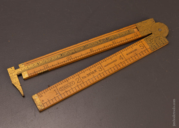 STANLEY No. 36 1/2R Boxwood Caliper Rule - 107330
