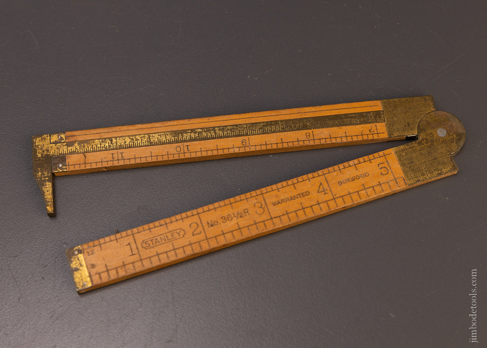 12 Inch STANLEY No. 36 1/2R Caliper Rule - 107331